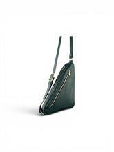 Load image into Gallery viewer, Leather Triangle Sling Travel Bag