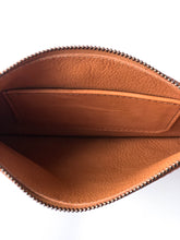 Load image into Gallery viewer, Leather Camel Clutch Wristlet