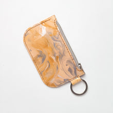 Load image into Gallery viewer, Golden Summer Key Chain Zipper Wallet