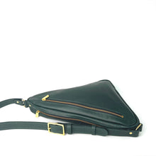Load image into Gallery viewer, Leather Triangle Sling Travel Bag
