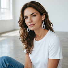 Load image into Gallery viewer, Leather Knot Earrings
